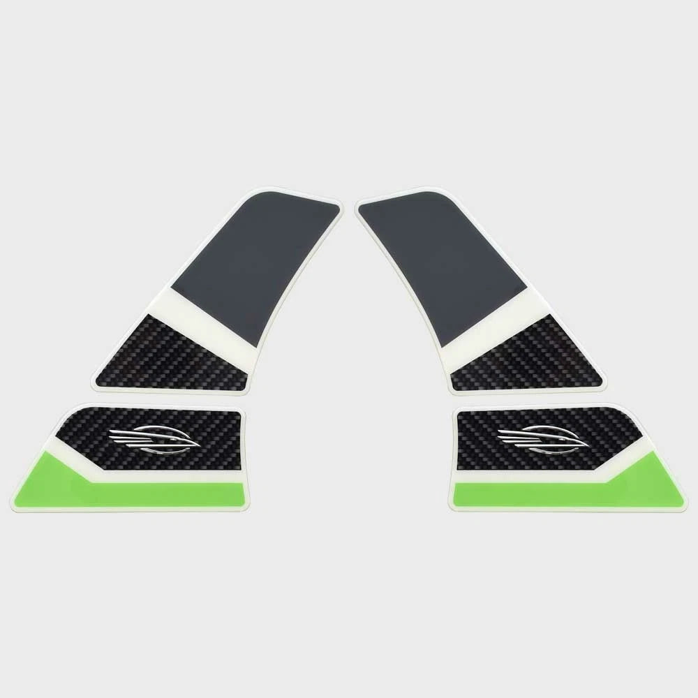 Chaparral Boat Tower Emblem Decals - Xtreme Green Sticker (2 PC)