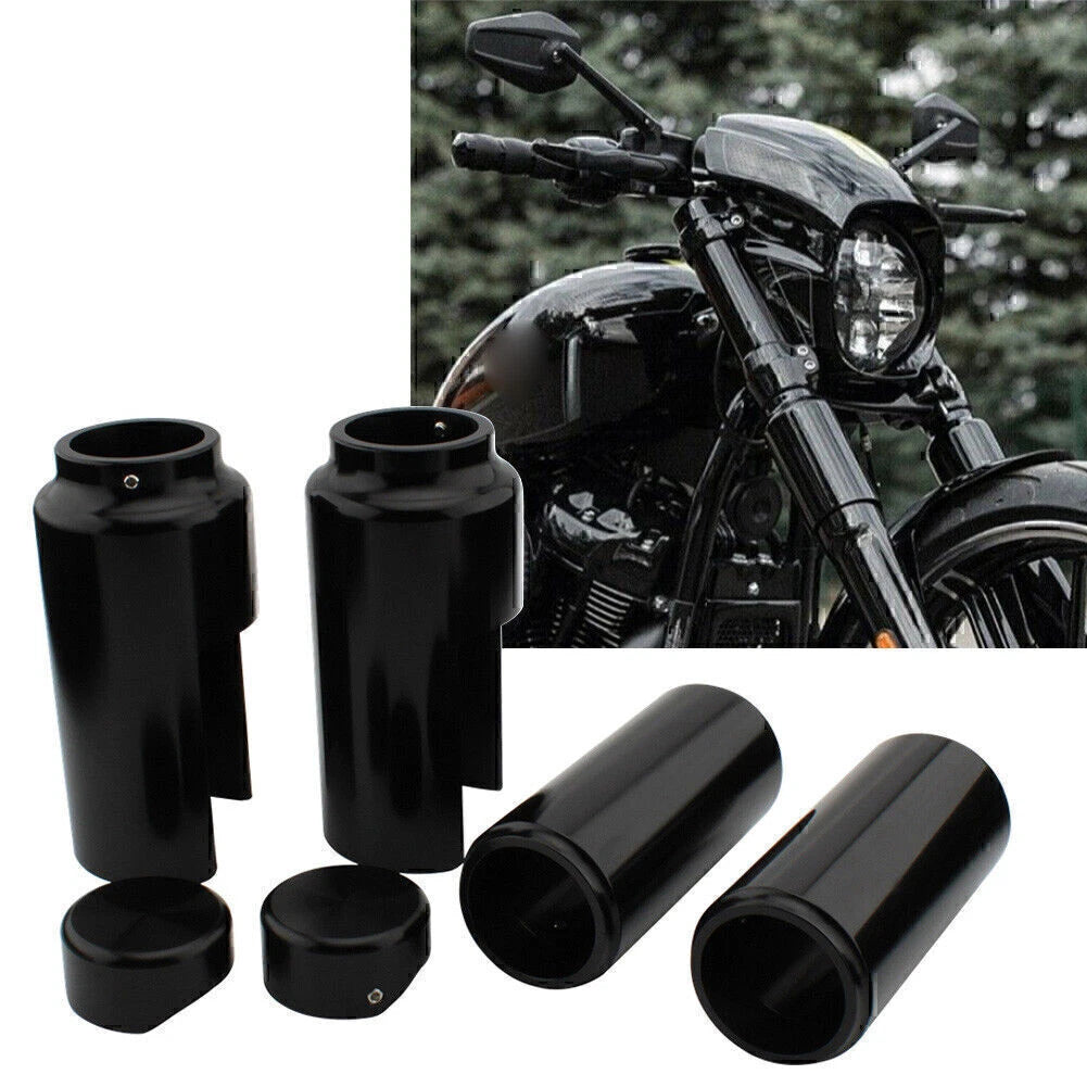 Motorcycle Fork Cover Set Fit Harley Softail Breakout 2018-2022 Fxbr Fxbrs US