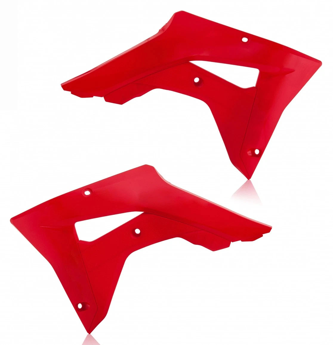 ACERBIS Radiator Shrouds Red – Fits Honda CRF450X & CRF450L 2019-2025