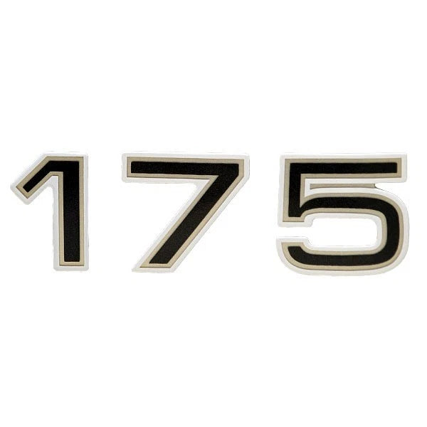 Stratos Boat Decal - 175 Black Sticker