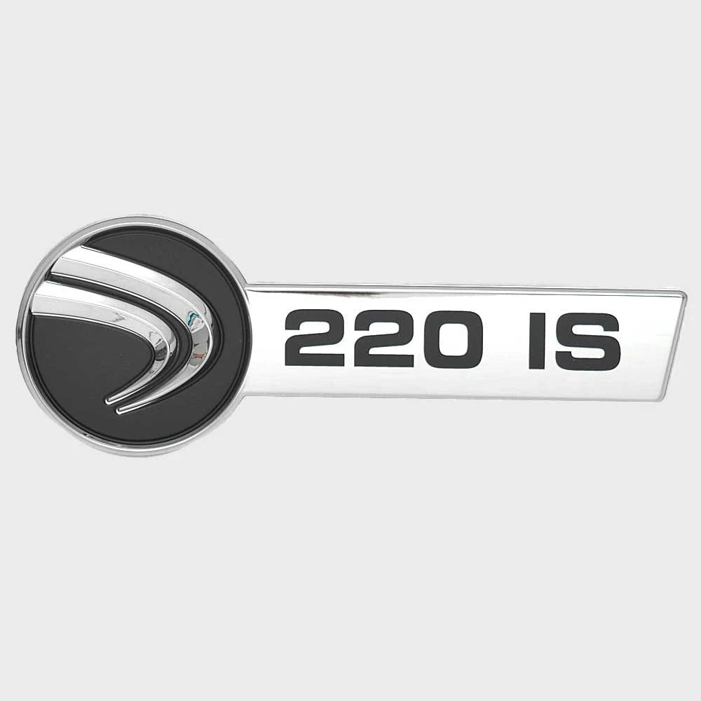 Edgewater Boat Raised Decal 1002461 - 220 SI 8 1/4 X 3 Inch Silver