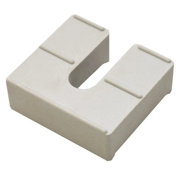 Larson Boat Rail Shim 4116-1475 - 1/2" Gray Plastic (set of 10)