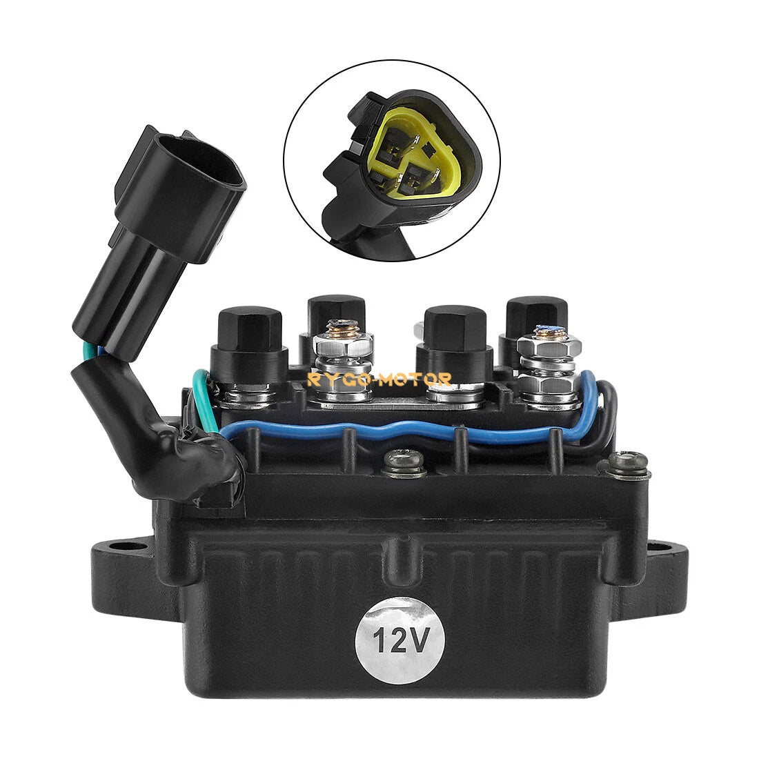 12V Power Trim Tilt Relay 61A-81950-01-0 0 for Yamaha 25HP-250HP Outboard Motor