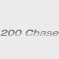 Crestliner Boat Decal Sticker 2328967 - 200 Chase Silver