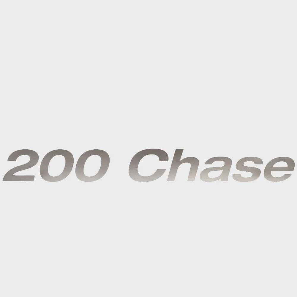 Crestliner Boat Decal Sticker 2328967 - 200 Chase Silver
