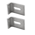 Tracker Boat Backing Plate Bracket 160738 - 90 Degree 1 Inch (pair)