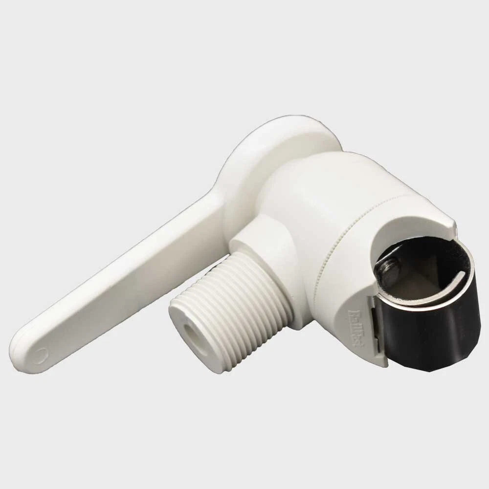 Newmar RailFast Boat Antenna Mount 311-NLH - Lay Down Handle White