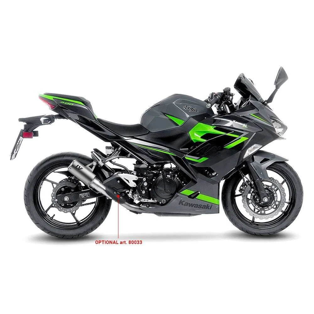 LeoVince Exhaust LV CORSA Titanium for Kawasaki NINJA 400 2018-2021