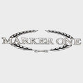 Cobalt Boat Raised Emblem Decal 402649 - Marker One Silver Sticker