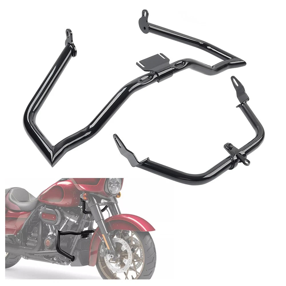 Engine Guard Crash Bar Fairing Support Bracket for Harley Road Glide FLTRX 15-23