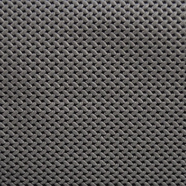Boat Marine Auto RV Seat Vinyl - Silver Black Fuzzy Back Lund (YD)