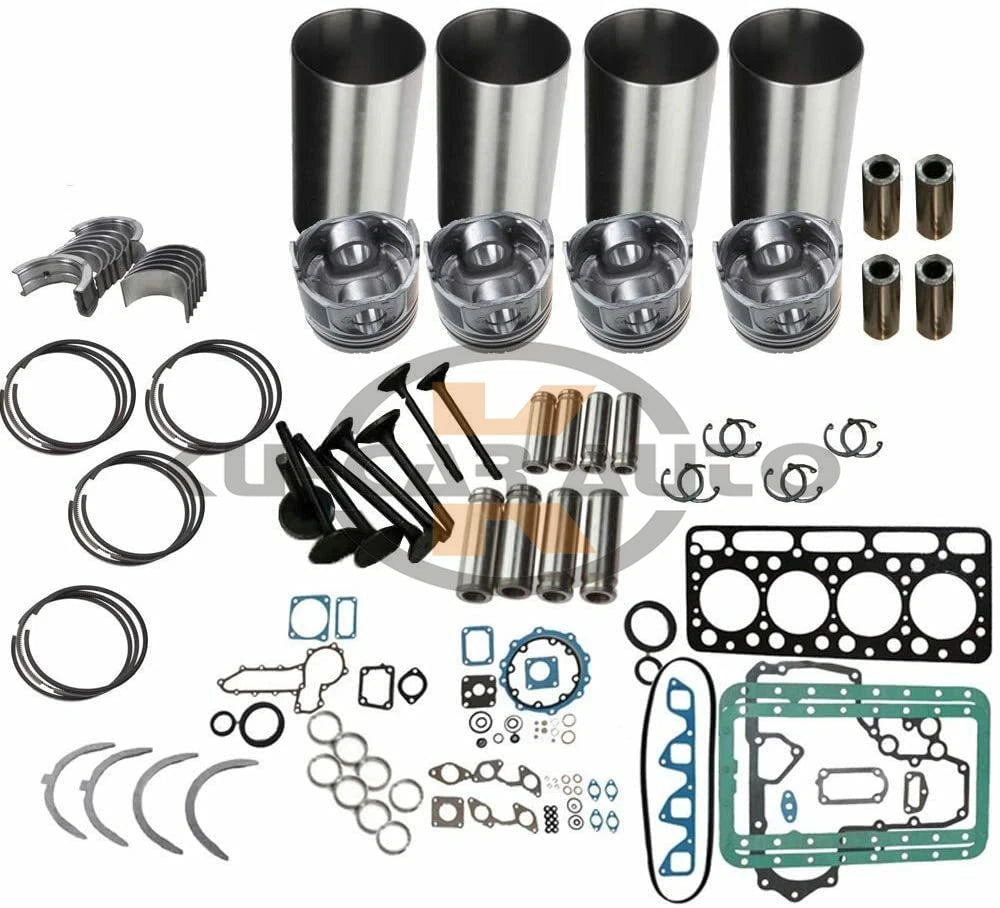 Overhaul Rebuild Kit for Caterpillar CAT 3044 Steer Loader 236B 262C 246B 246C