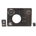 G3 Boat Dash Gauge Switch Panel 73427462 - Black with 12V