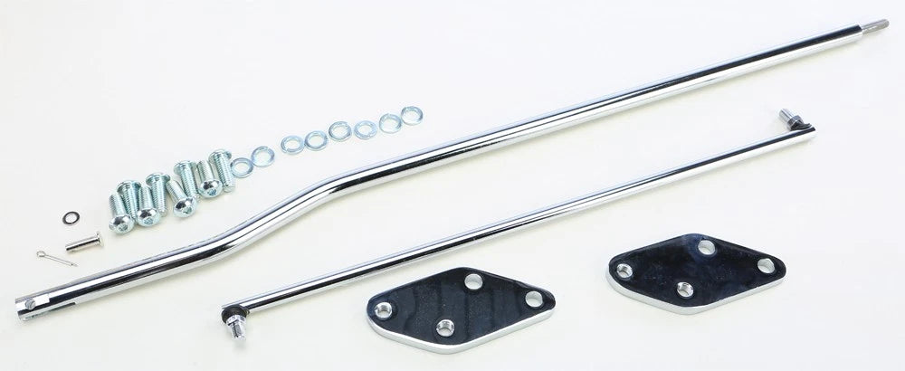 HARDDRIVE Forward Control Extension for Harley Dyna 2007-2017, Chrome