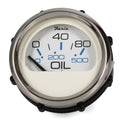 Faria Boat Oil Gauge GP9767A - Crownline Chesapeake White 2 Inch