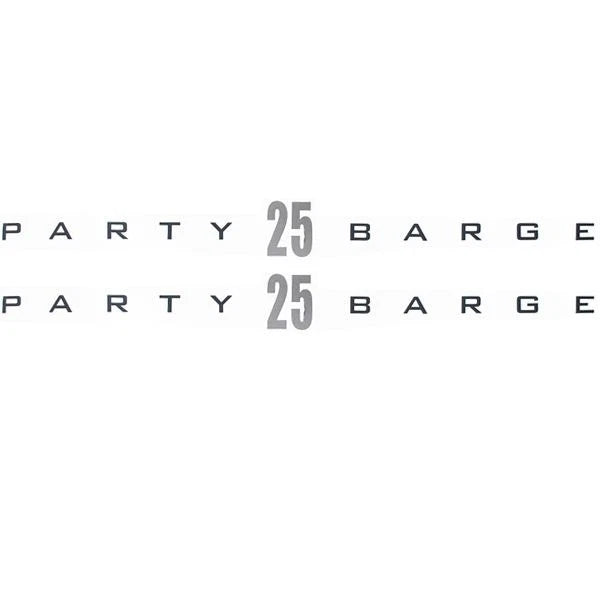 Sun Tracker Pontoon Boat Decals 145476 - Party Barge 25 Sticker (pair)