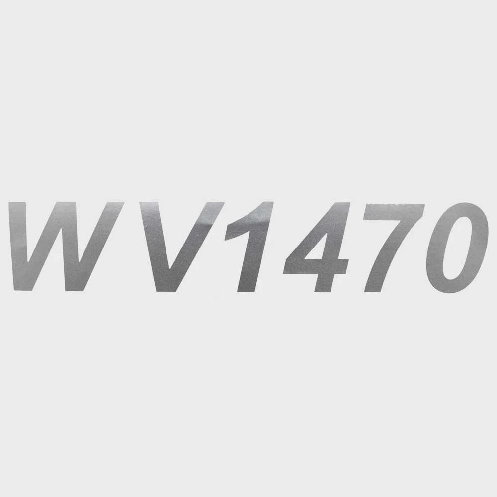 Lund Boat Brand Decal 2356584 - WV1470 Silver Sticker 11 1/2 Inch