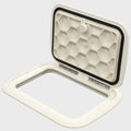 Jim Black Boat Deck Hatch 581-1014-04 - 10 X 14 Inch Arctic White