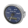 MasterCraft Boat Speedometer 500909 - 2006 PS Blue 80 KMH 3 1/4 Inch