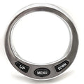 Lowrance Boat Depth Finder Bezel 101-091 - 2 Inch Chrome Plastic