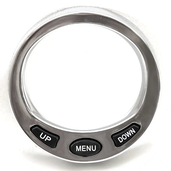 Lowrance Boat Depth Finder Bezel 101-091 - 2 Inch Chrome Plastic