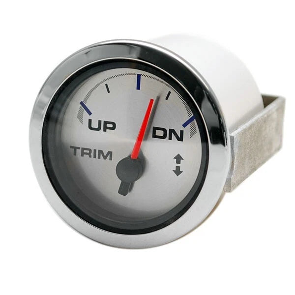 Beede Boat Trim Gauge 947008 - OMC BRP Outboard Silver 2 Inch