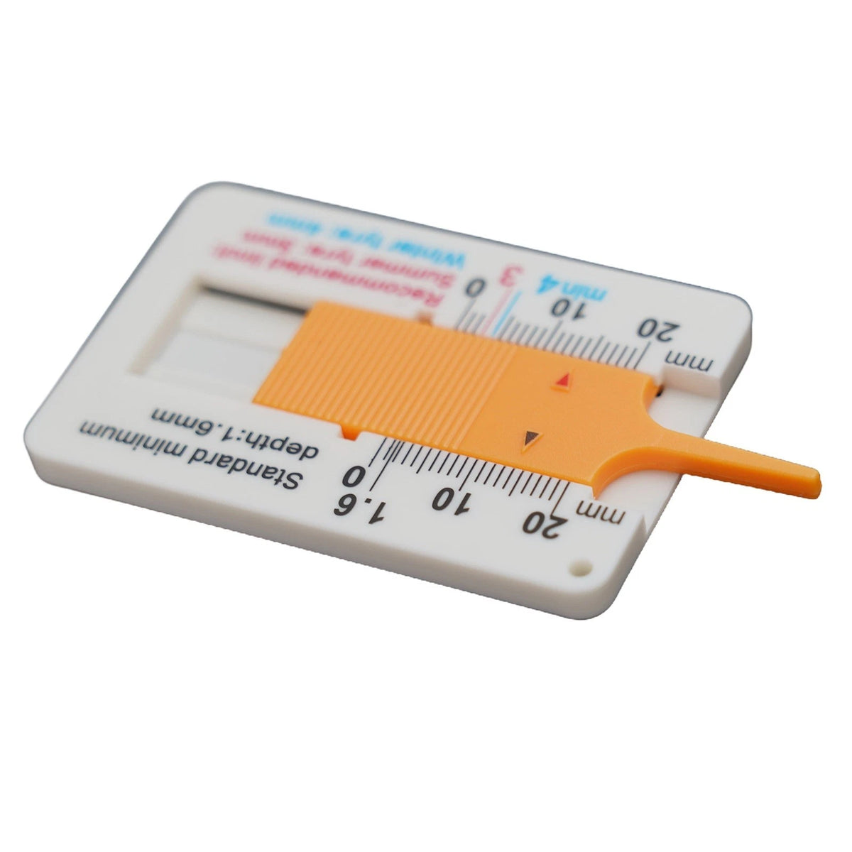 Pocket Size Tire Tread Depth Gauge 0 20MM Measuring Tool with Vernier Caliper