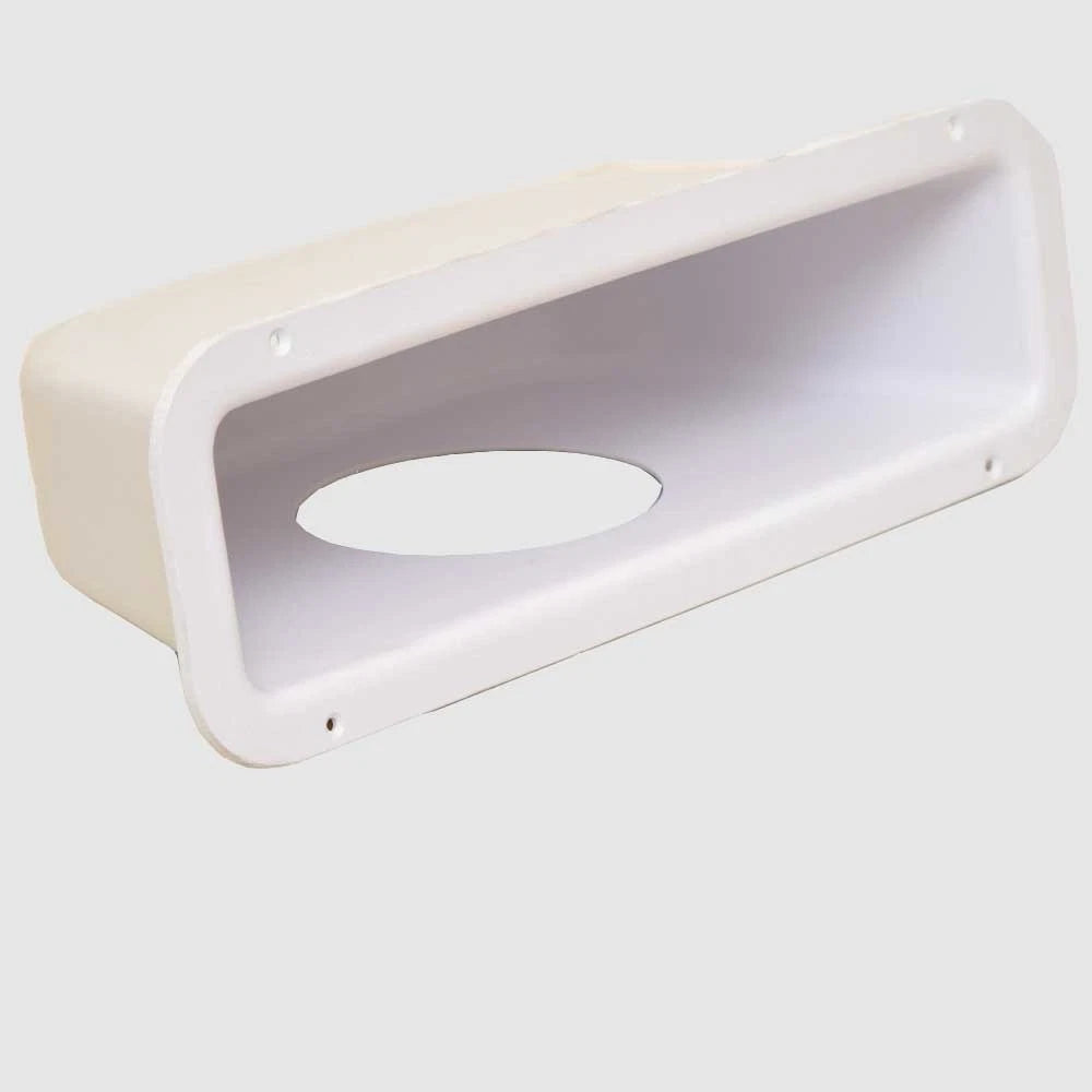 Chaparral Boat Plenum Box 33.00160 - 287 SSX 4 Inch White Plastic