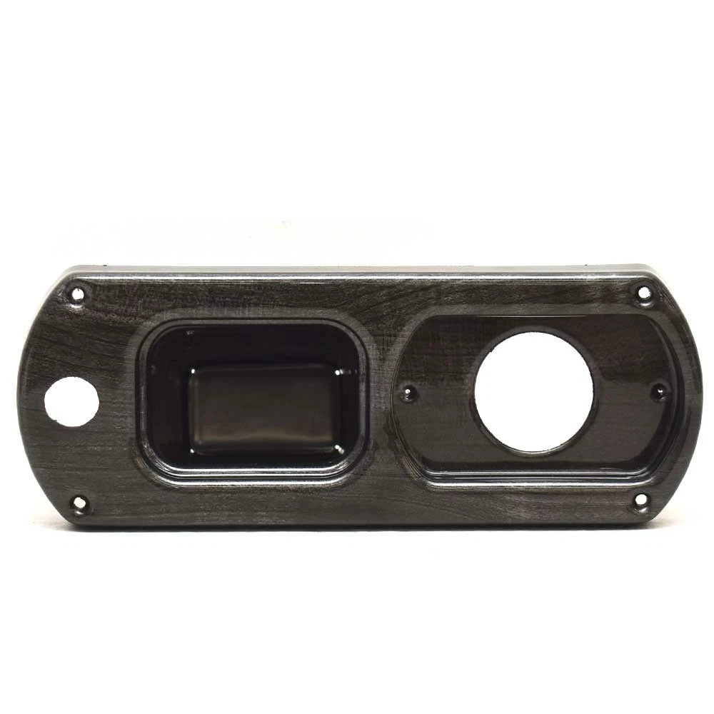 Supra Boat Blank Stereo Panel 111384 - 9 7/8 Inch Woodgrain Plastic