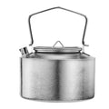 Ultralight 980ml Titanium Coffee for Teapot with Foldable Handle for Outdoors