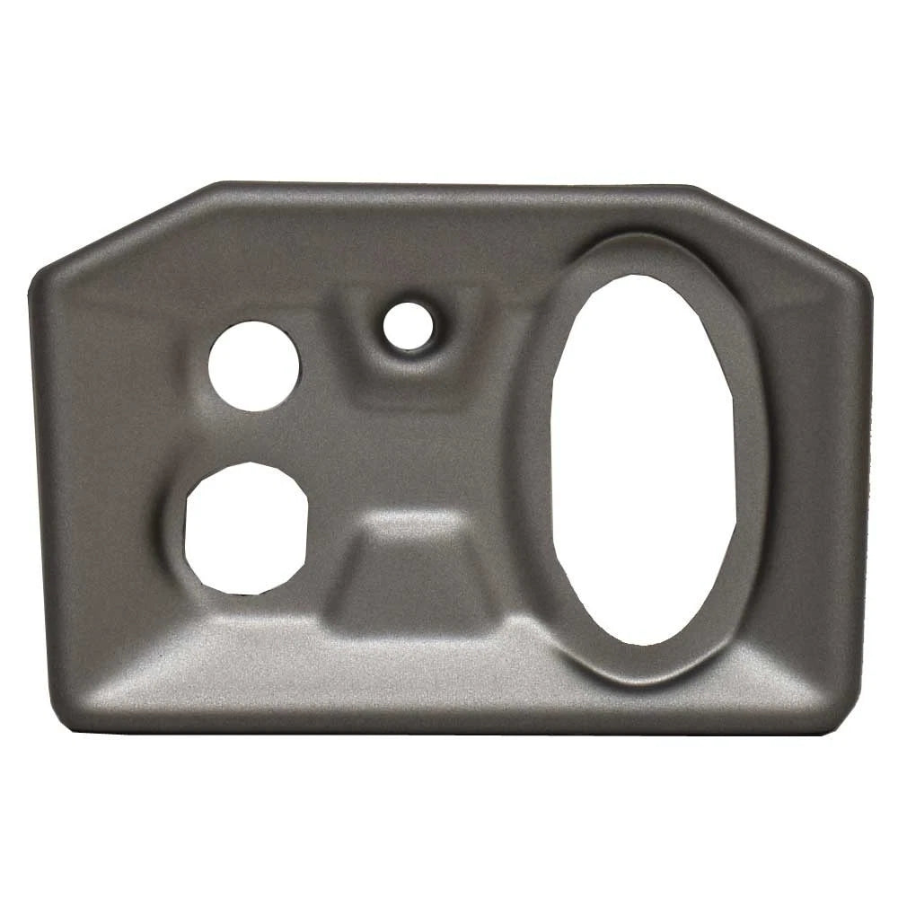 Malibu Boat Blank Dash Insert 5411518 - Switch Panel 7 3/4 Inch Gray