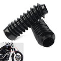 49MM Rubber Fork Cover Gaiter Gator Boot for Harley Dyna FXDF FXDB 2PCS