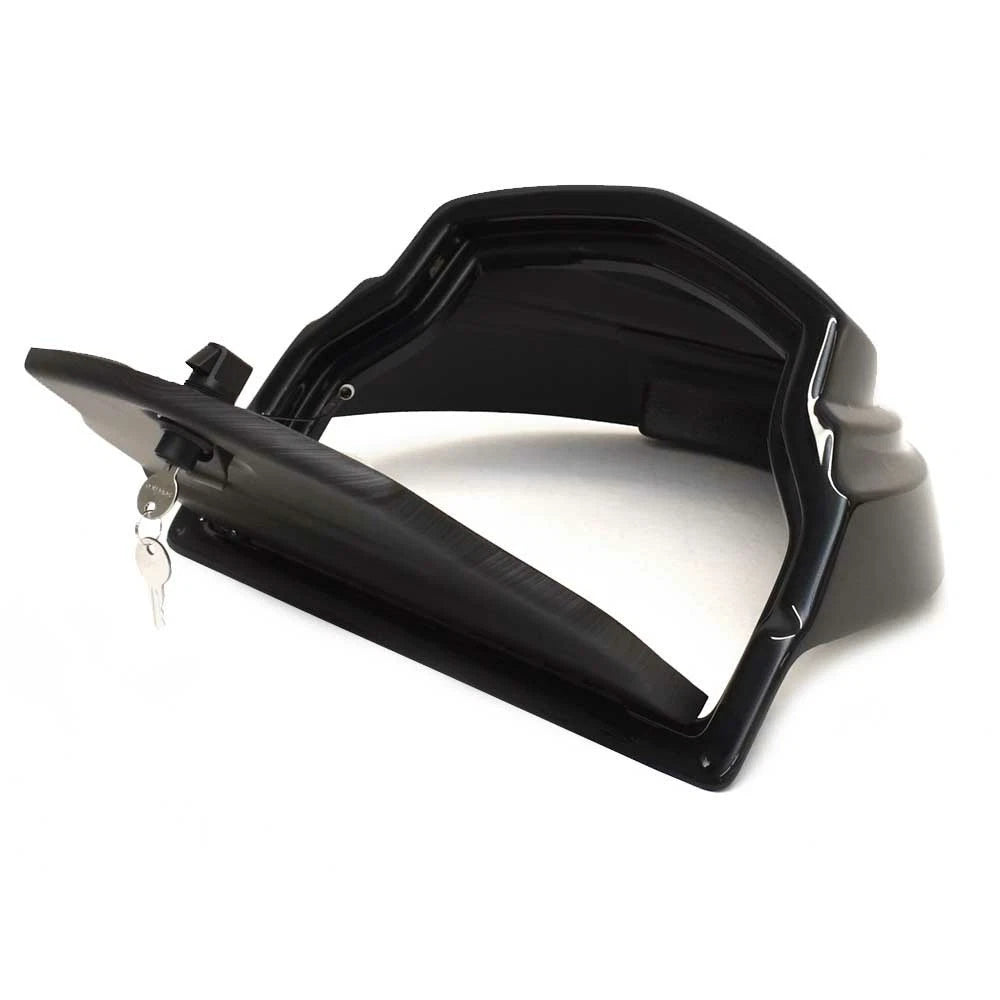 Lund Boat Glove Box Shroud 2353158 - Locking Glossy Black