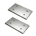 Tracker Boat Backing Plates 111553 - Aluminum 5 X 3 Inch (pair)