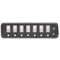 Hurricane Boat Blank Switch Panel - SunDeck Sport Black Silver