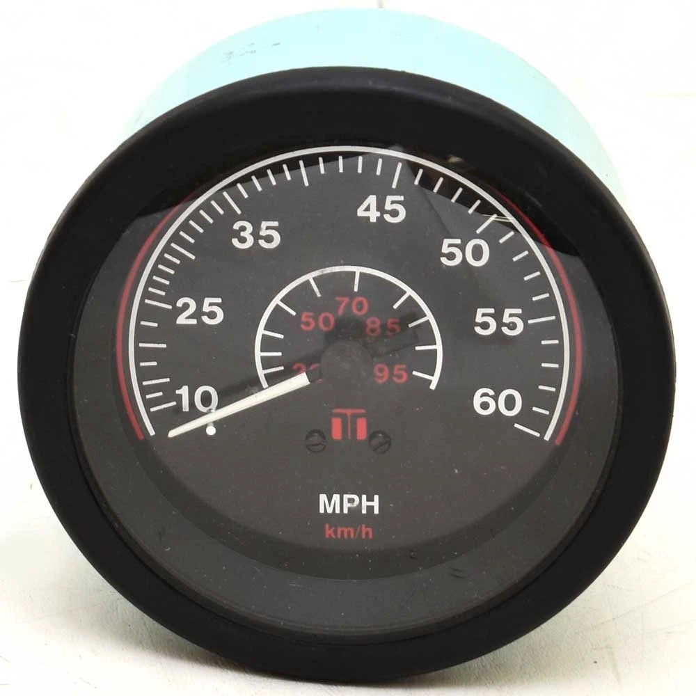 Teleflex Boat Speedometer 72514 - International 60 MPH 3 1/4 Inch