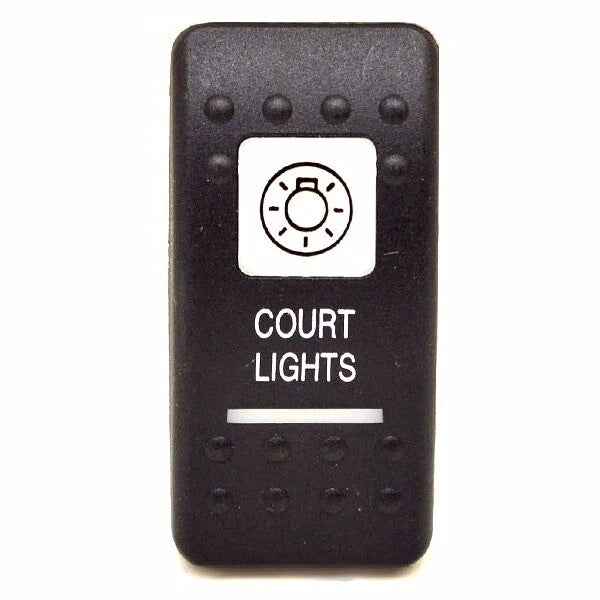 Carling Boat Rocker Switch Cover - Court Lights Illuminated Actuator