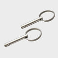 Premier Boat Quick Release Pins - 1 1/2 X 1/4 Inch Stainless (pair)