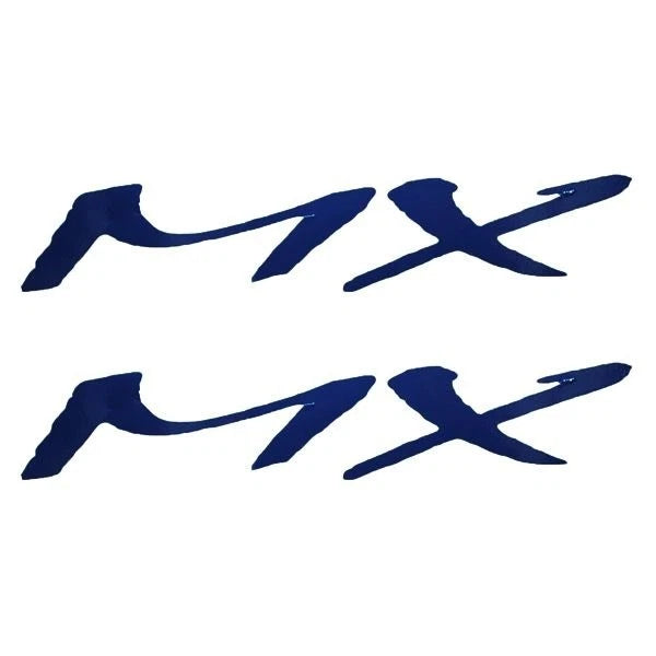 Glastron Boat Emblem Decal Sticker 0572766 - MX Blue (pair)