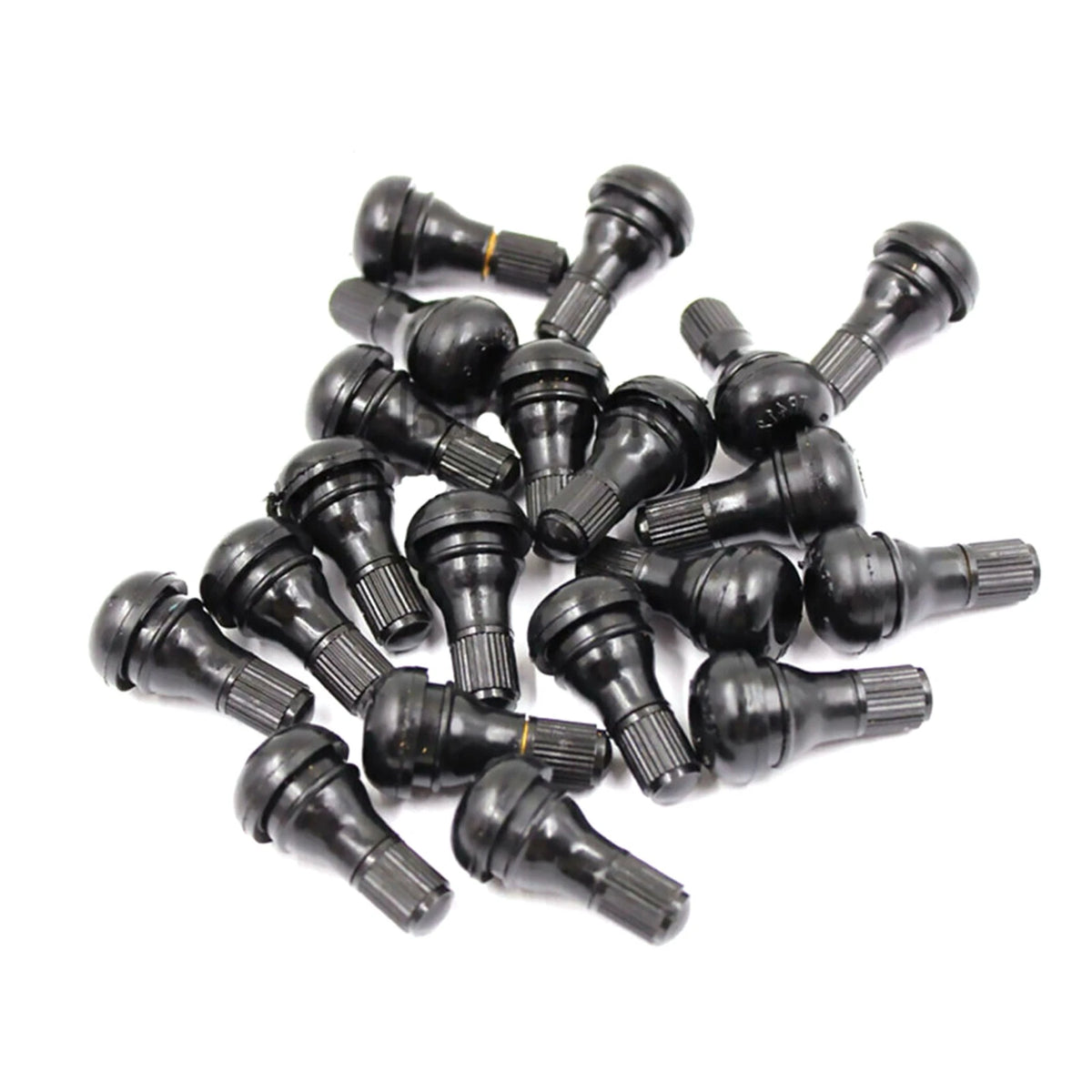 25Pcs Universal TR412 35mm Long 19mm Tyre Valve Stems for Auto Motorcycle J