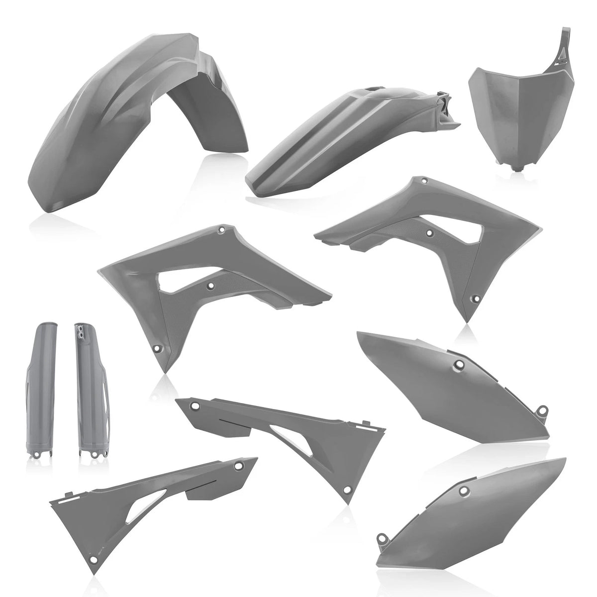 ACERBIS Full Plastic Kit Grey – Fits Honda CRF450R & CRF250R 2019-2022