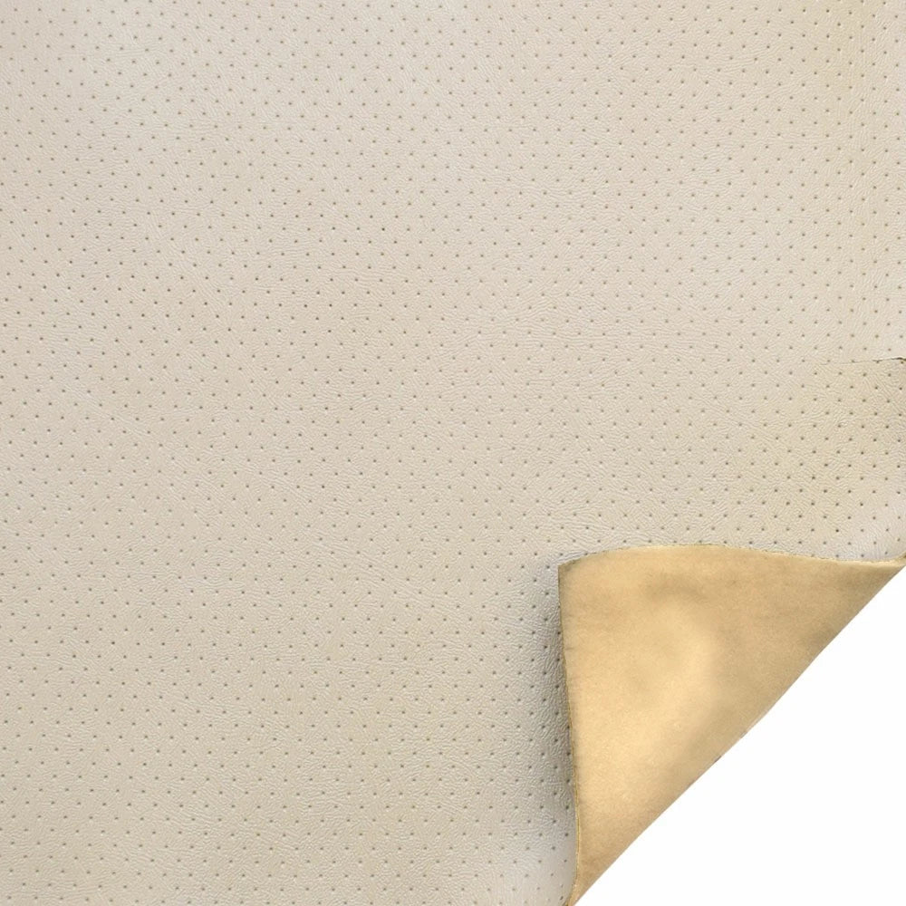 Boat 1/8 Foam Back Vinyl - Perforated Gray Beige 54 Inch (YD)