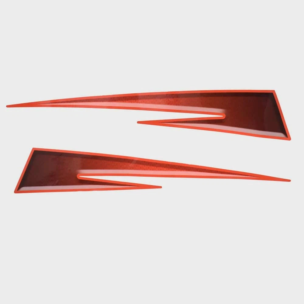 Tahoe Boat Graphic Decals 362977 - 362979 - T16 Red Stickers (2 PC)