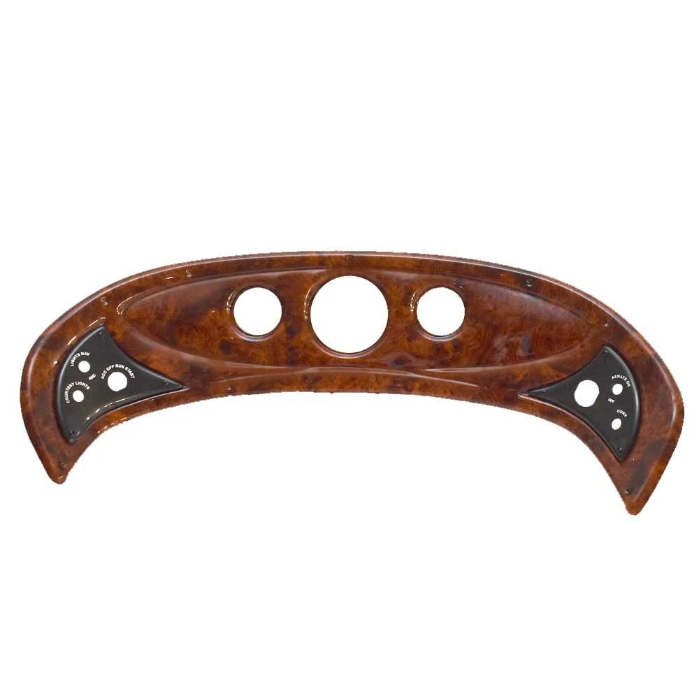 Sun Tracker Pontoon Boat Dash Panel 166419 - Woodgrain Blank