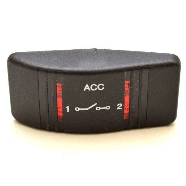 Carling Contura III Boat Rocker Switch Cover - ACC 1-2 Black Actuator