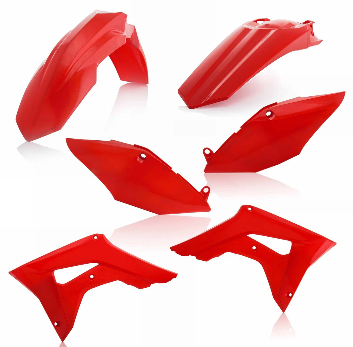 ACERBIS Plastic Kit Red for Honda CRF450R & CRF250R 2017-2021 Offroad