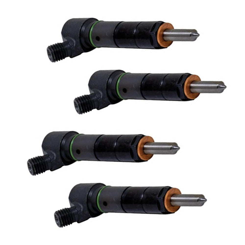 4 Pack: Injectors Fits John Deere Replaces RE529390