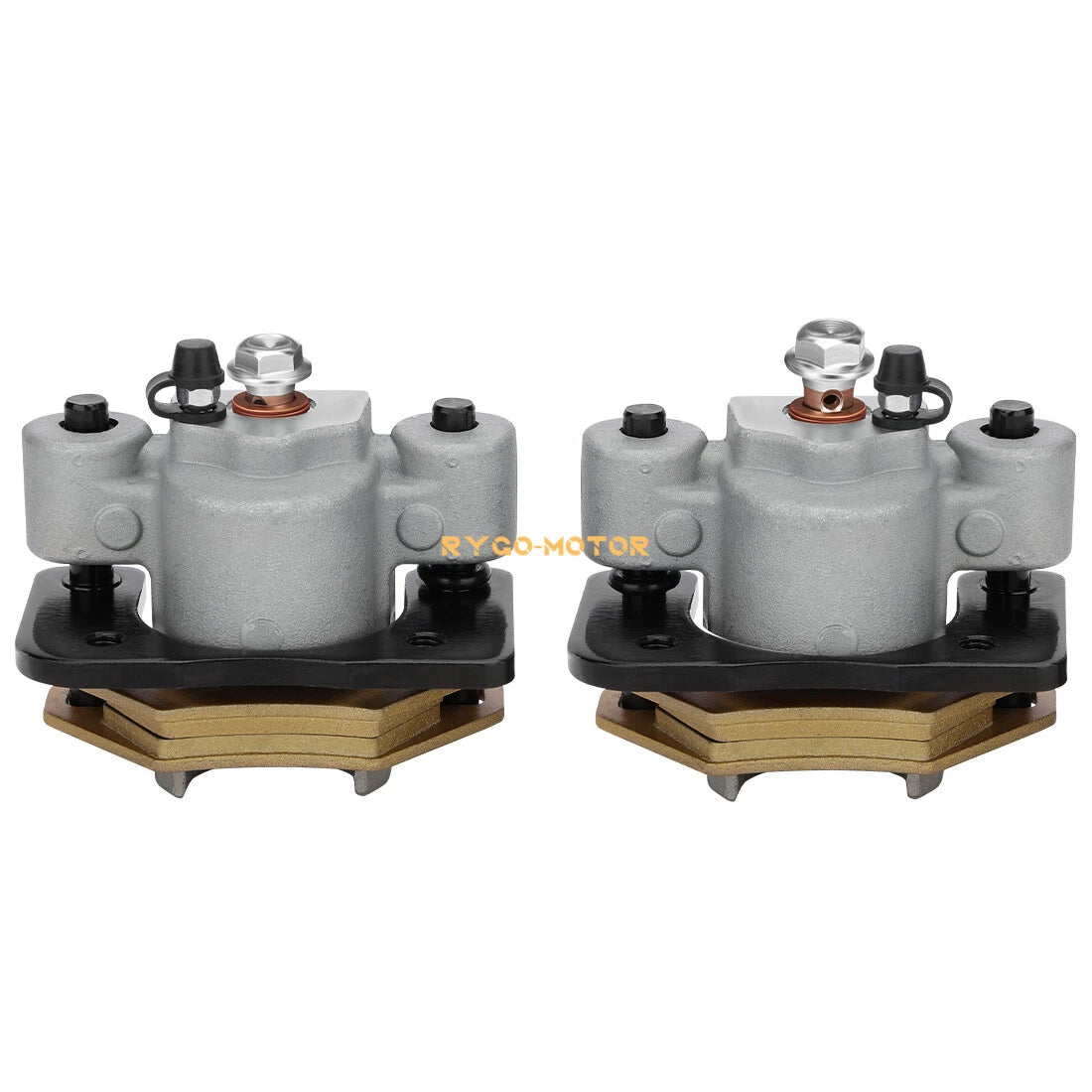 Front Brake Calipers & Pads for Arctic CAT ATV 400 2002-2015 #1436-423 1436-422
