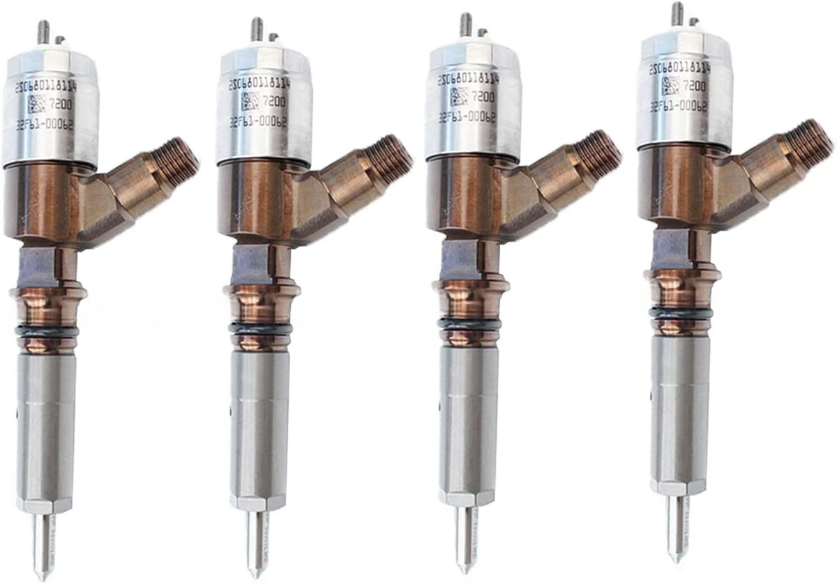 4X Common Rail Injector 321-3600 2645A753 for Caterpillar C6.4 C6.6 C4.4 Engine
