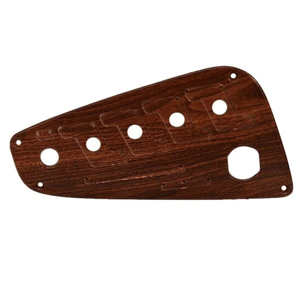 MasterCraft Boat Blank Switch Panel 5005461 - Woodgrain Aluminum
